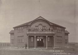 Calvin Wright: Beachburg Agricultural Hall. 