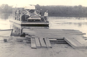 The second Spotswood ferry launched in 1940