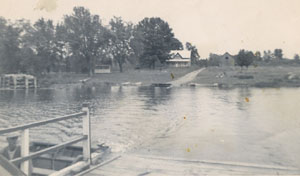 Spotswood river front. 1951